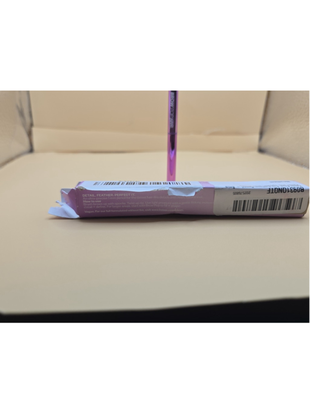 Kosas Brow Pop Nano Ultra-Fine Detailing Pencil - Taupe 0.03g/0.001 oz New In... - Picture 3 of 5